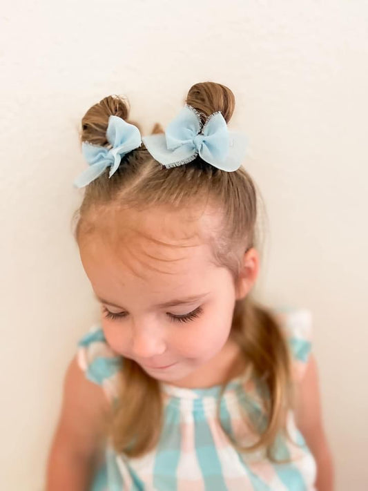 Blue fringe