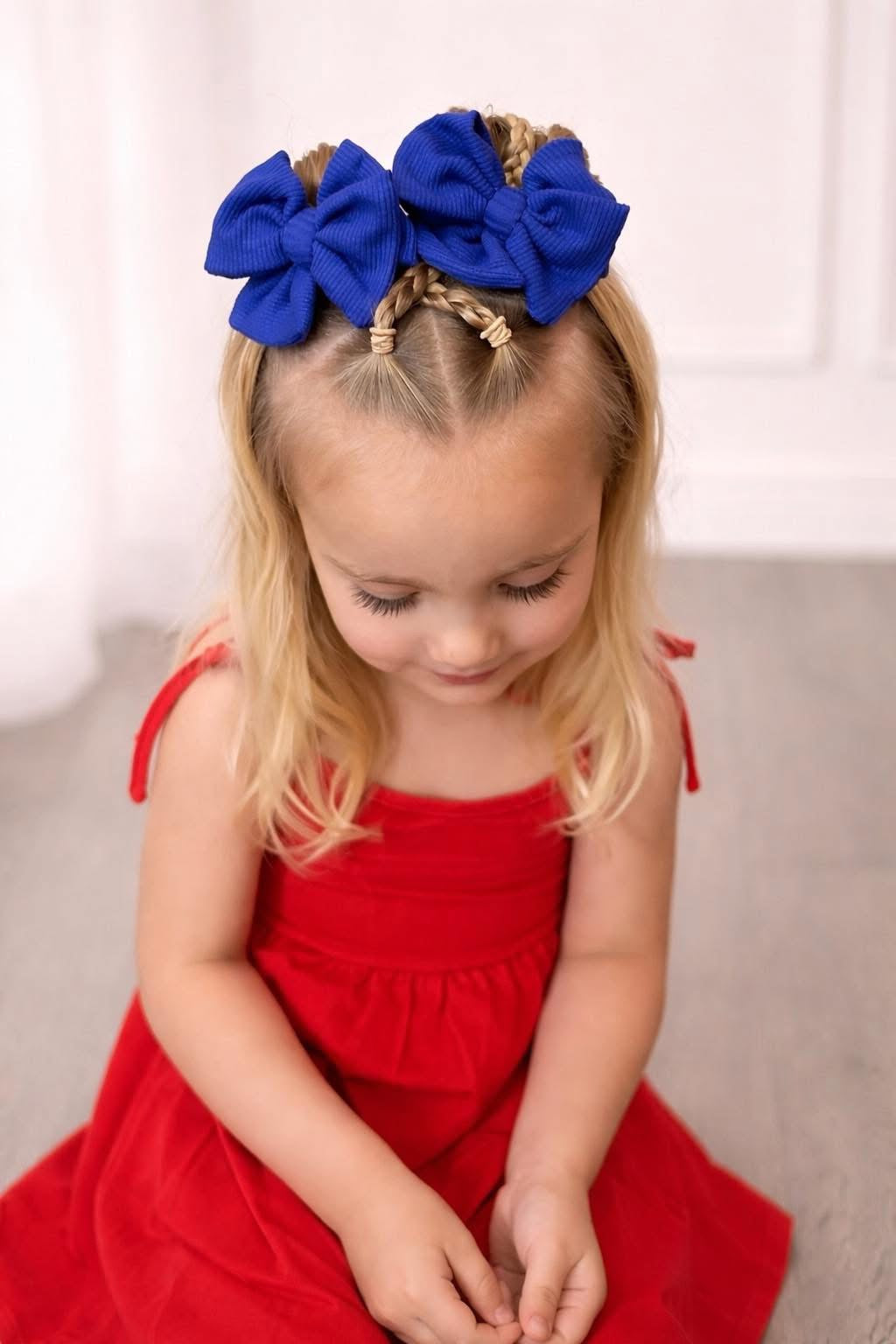Royal blue rib
