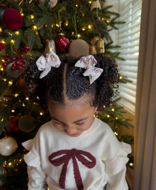 Candy cane kisses