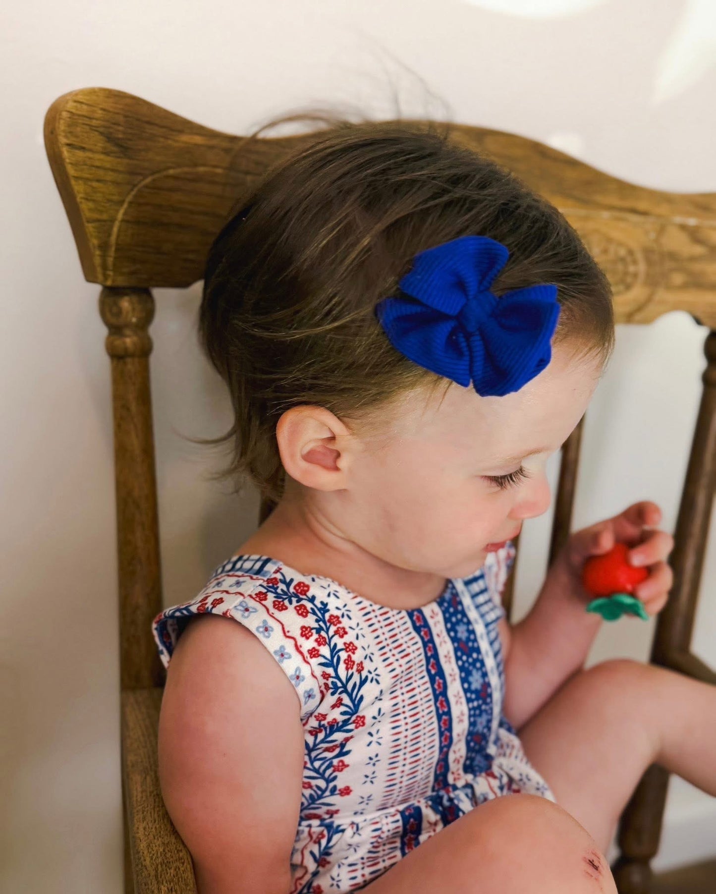 Royal blue rib