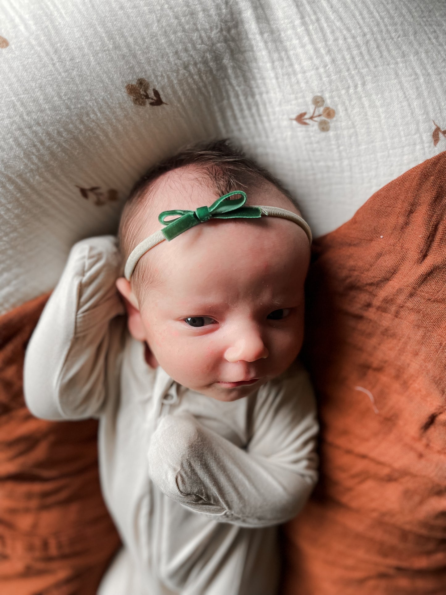 Green velvet dainty