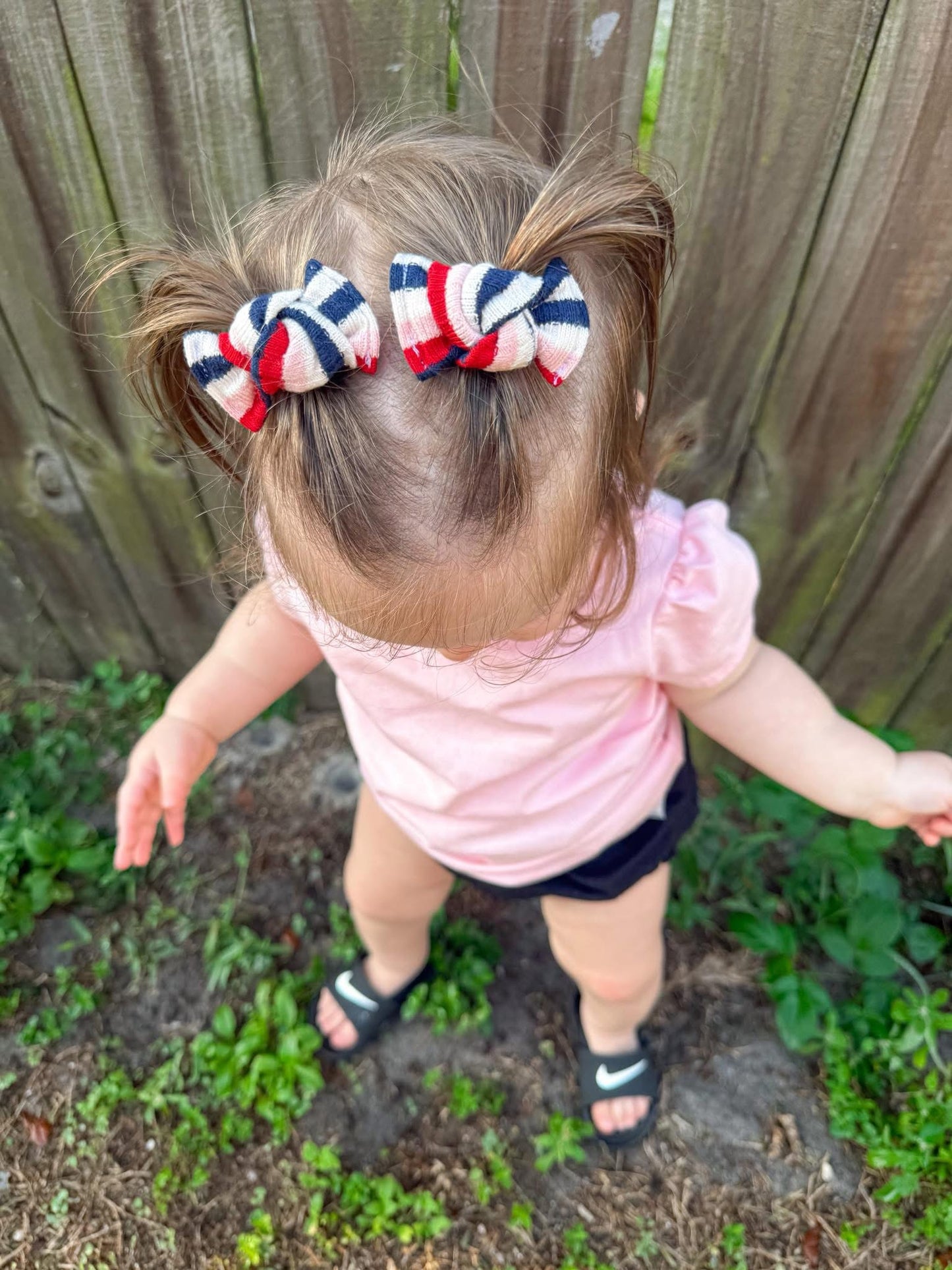 Blushing sweetheart stripe
