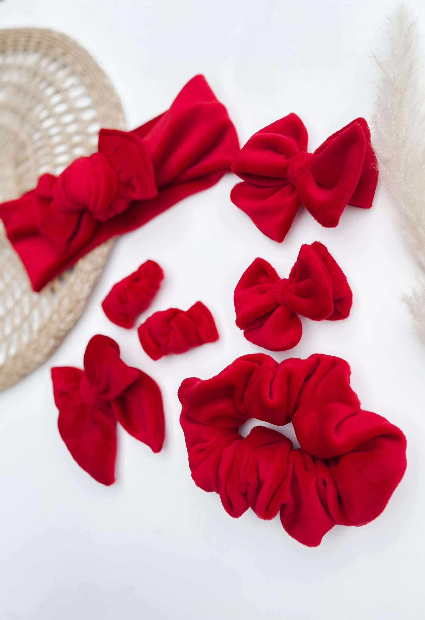 Winter berry velvet