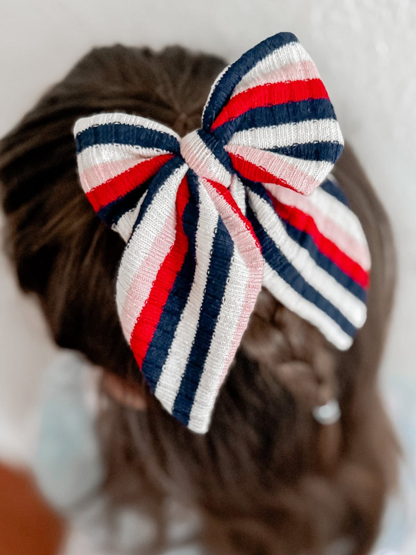 Blushing sweetheart stripe